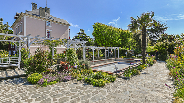 Jardin entre ciel et mer