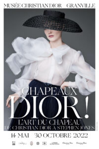 Affiche de l'exposition Chapeaux Dior