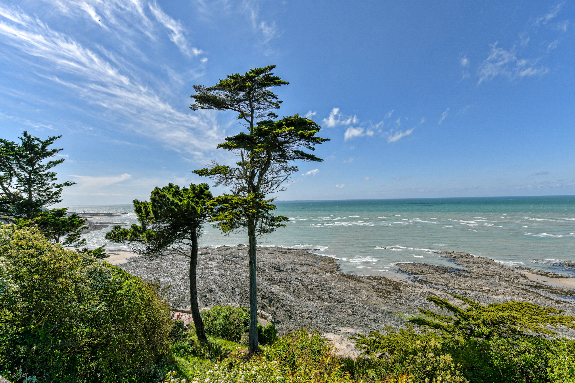 Vue mer sous le soleil